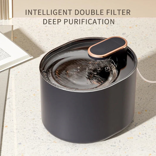 Pet Cat Water Fountain Automatic Cat Drinking Fountain USB Charge Electric Feeder Pet Water Dispenser for Cat Supplies
